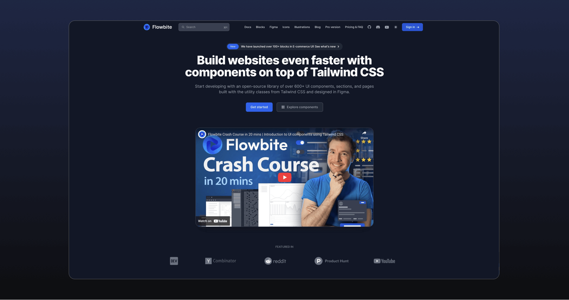 Flowbite UI